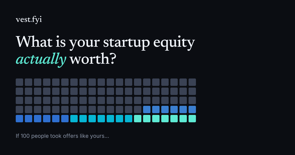 Show HN: Vest.fyi – equity calculator shows range of outcomes and benchmarks